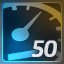 Average track speed: 50 kmh