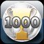 1000 games won