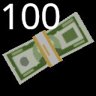 $100