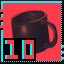 Drink 10 cups of coffee