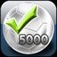 5000 correct answers
