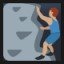 Person Climbing - Medium Skin Tone