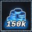 Collect 150,000 gold