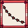 A heart garland