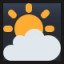 Sun Behind Cloud