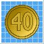 Win 40 gold medals