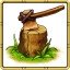 Bronze woodcutter