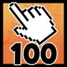 100 Clicks!