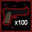 Pistol x100