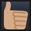 Thumbs Up - Medium Skin Tone