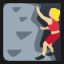 Woman Climbing - Medium-Light Skin Tone