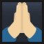 Folded Hands - Medium-Light Skin Tone