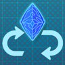 Blue Crystal #4