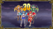 Level 30 to all the characters