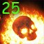 Die by the hungry flame 25x!