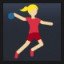 Woman Playing Handball - Medium-Light Skin Tone