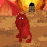 Touch the red cat in the 4thlevel