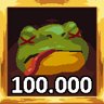 100,000 frogs