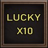 LUCKY (10 times)