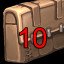 Loot 10 epic(purple) items