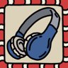 A headphone