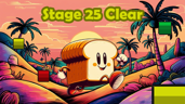 25 levels completed