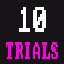 TRIALS MODE : 10 Miles