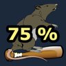 75% of progress reached