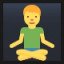 Man in Lotus Position