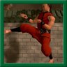 Flying Kick Down (Easy)