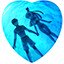 You and Me in the Blue Sea of Stars