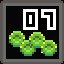Emerald coins of the level 07 collected