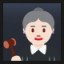 Woman Judge - Light Skin Tone