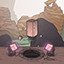Out of the mine
