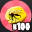 Pick up 100 amber stones