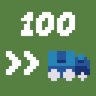 Go the distance: 100