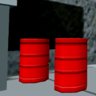 Barrels go boom