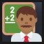 Man Teacher - Medium-Dark Skin Tone.