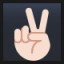 Victory Hand - Light Skin Tone