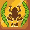 Kill 250 frogs in one run