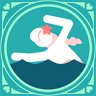 Olympics Swimmer