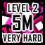 Level 2 - Very Hard - 5 Million Points