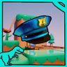 police's cap