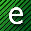 Letter E