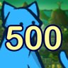 Found 500 cats