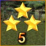 3 Stars on Level 5