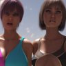 Jill and Amanda