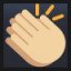 Clapping Hands - Medium-Light Skin Tone