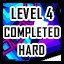 Level 4 - Hard - Level Completed