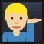 Man Tipping Hand - Medium-Light Skin Tone